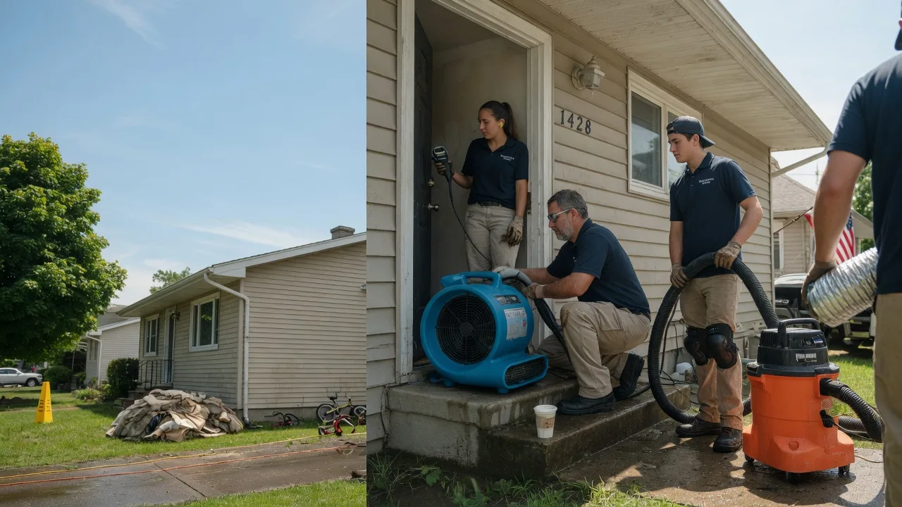 Water Damage Restoration in Bahama, NC near me